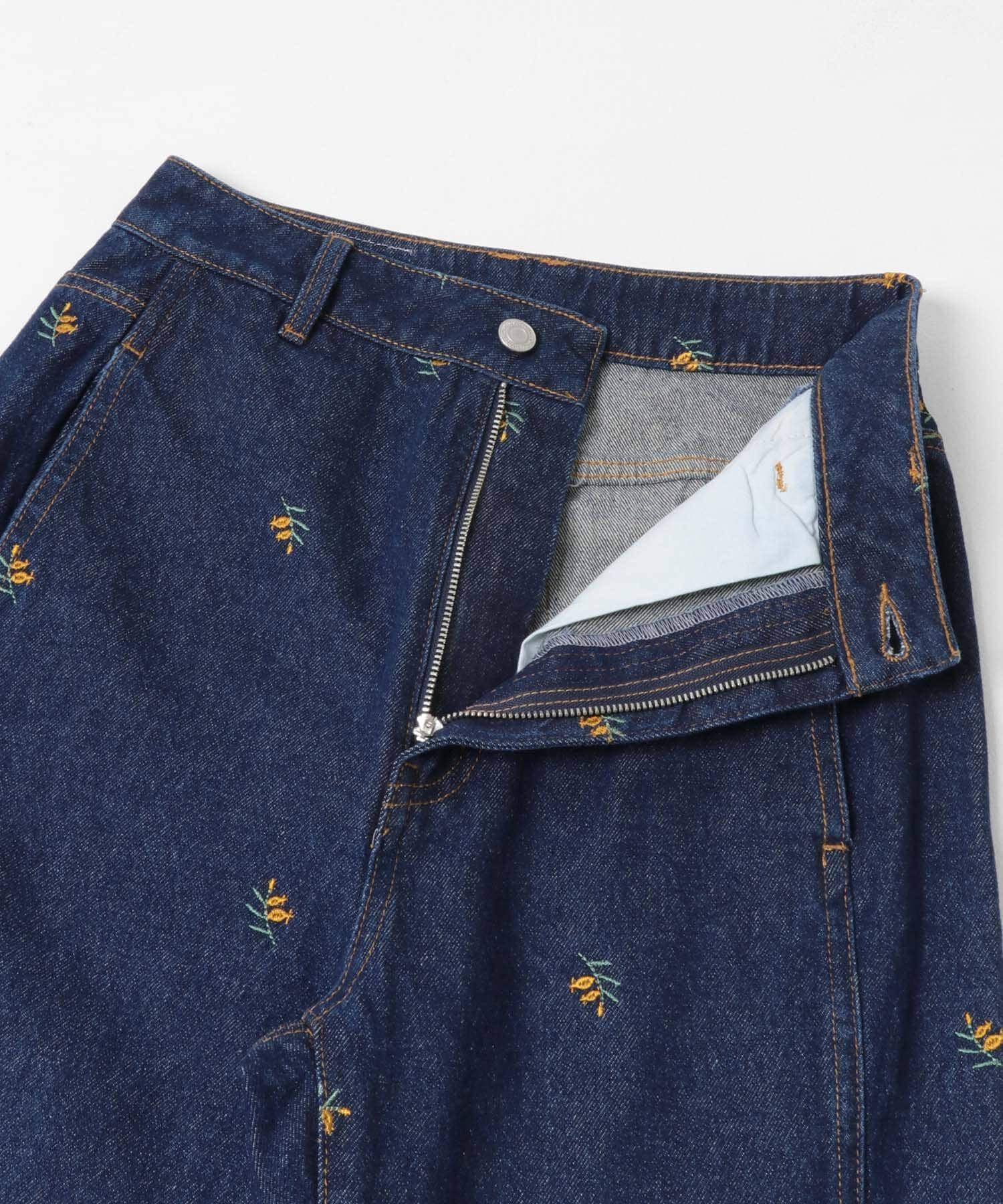  「シームポケットフレアデニム」|デニム|