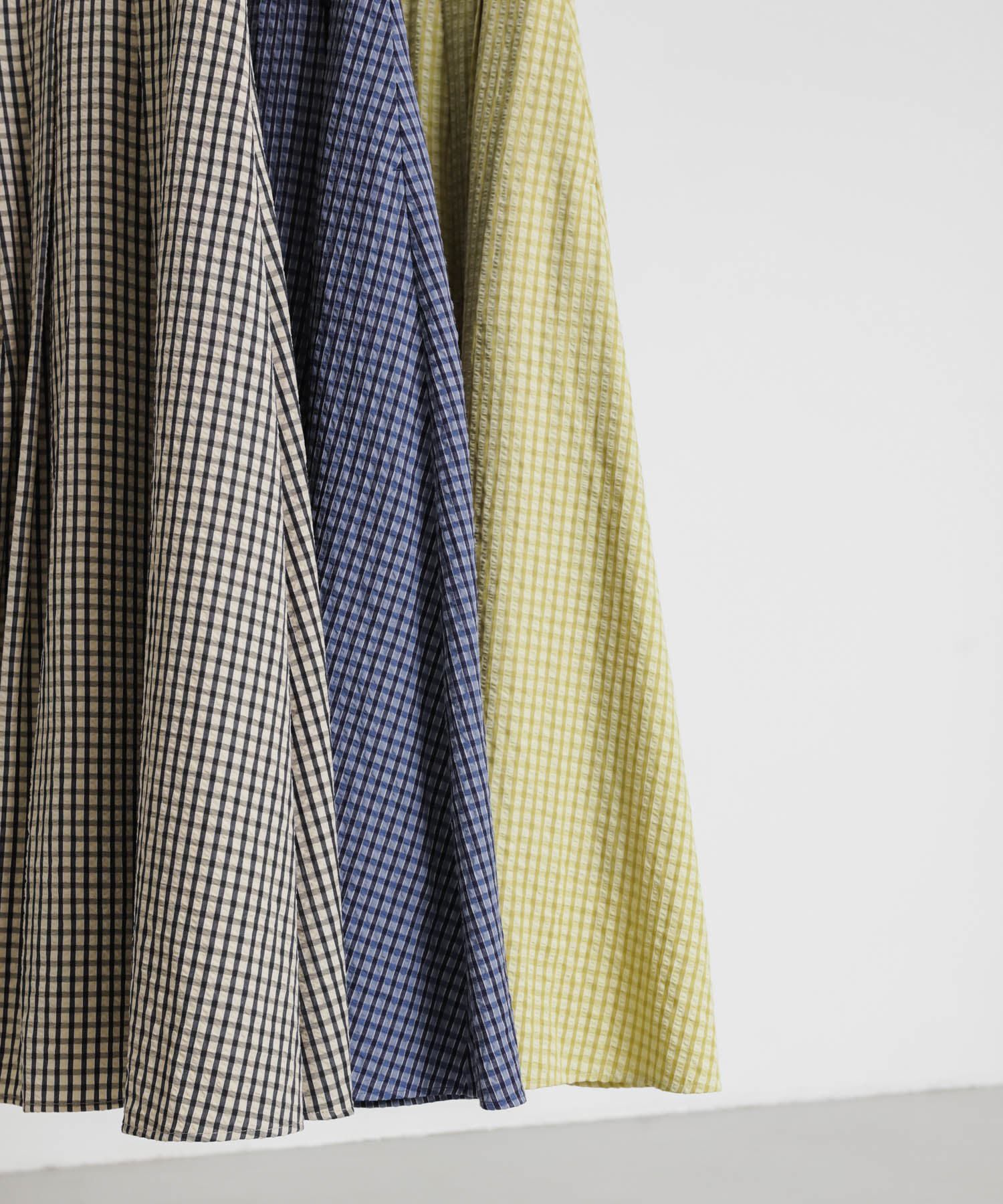 SENSE OF PLACE by URBAN RESEARCH「チェックボリュームスカート」|スカート|