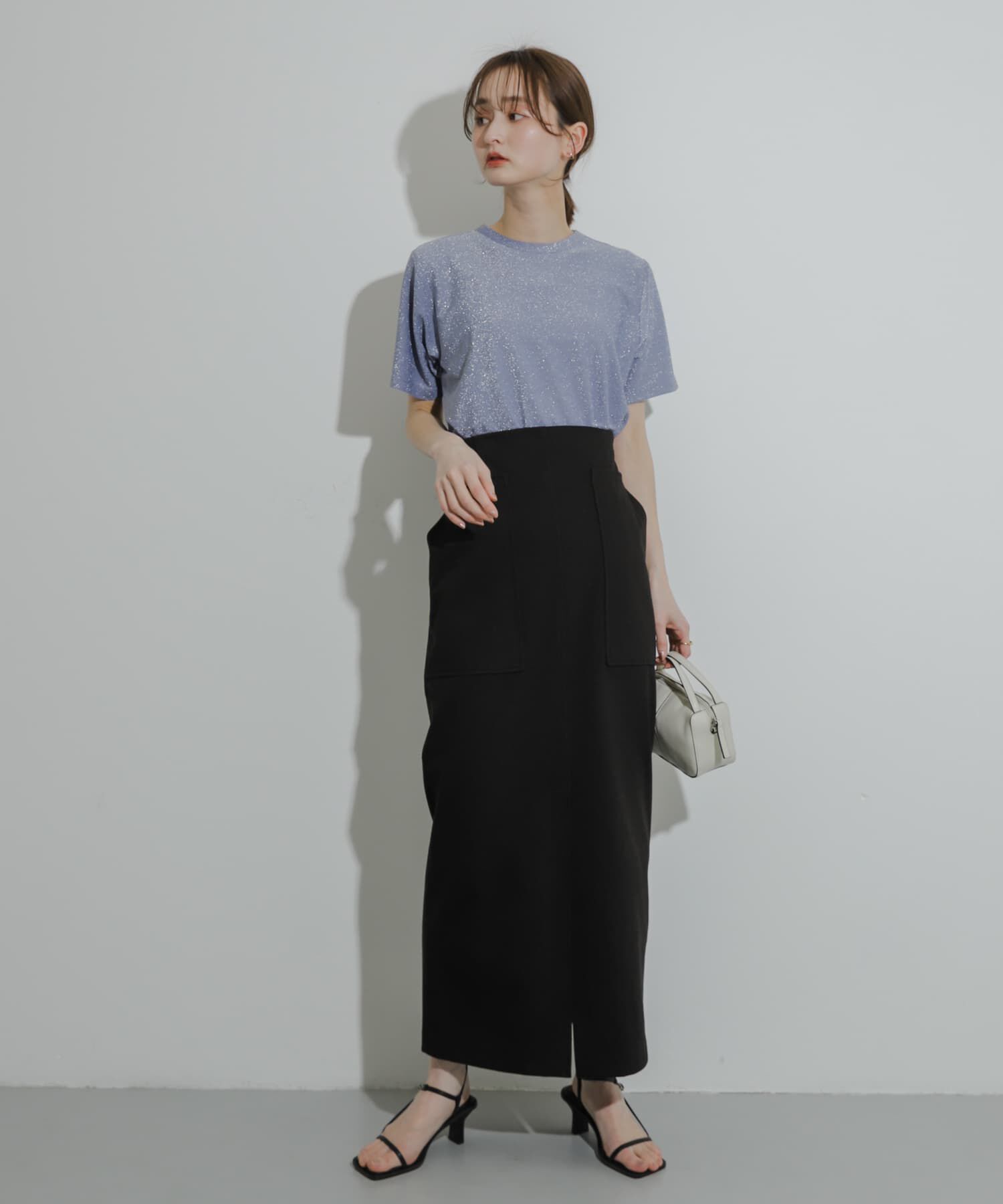 SENSE OF PLACE by URBAN RESEARCH「アウトポケットジャージースカート」|スカート|