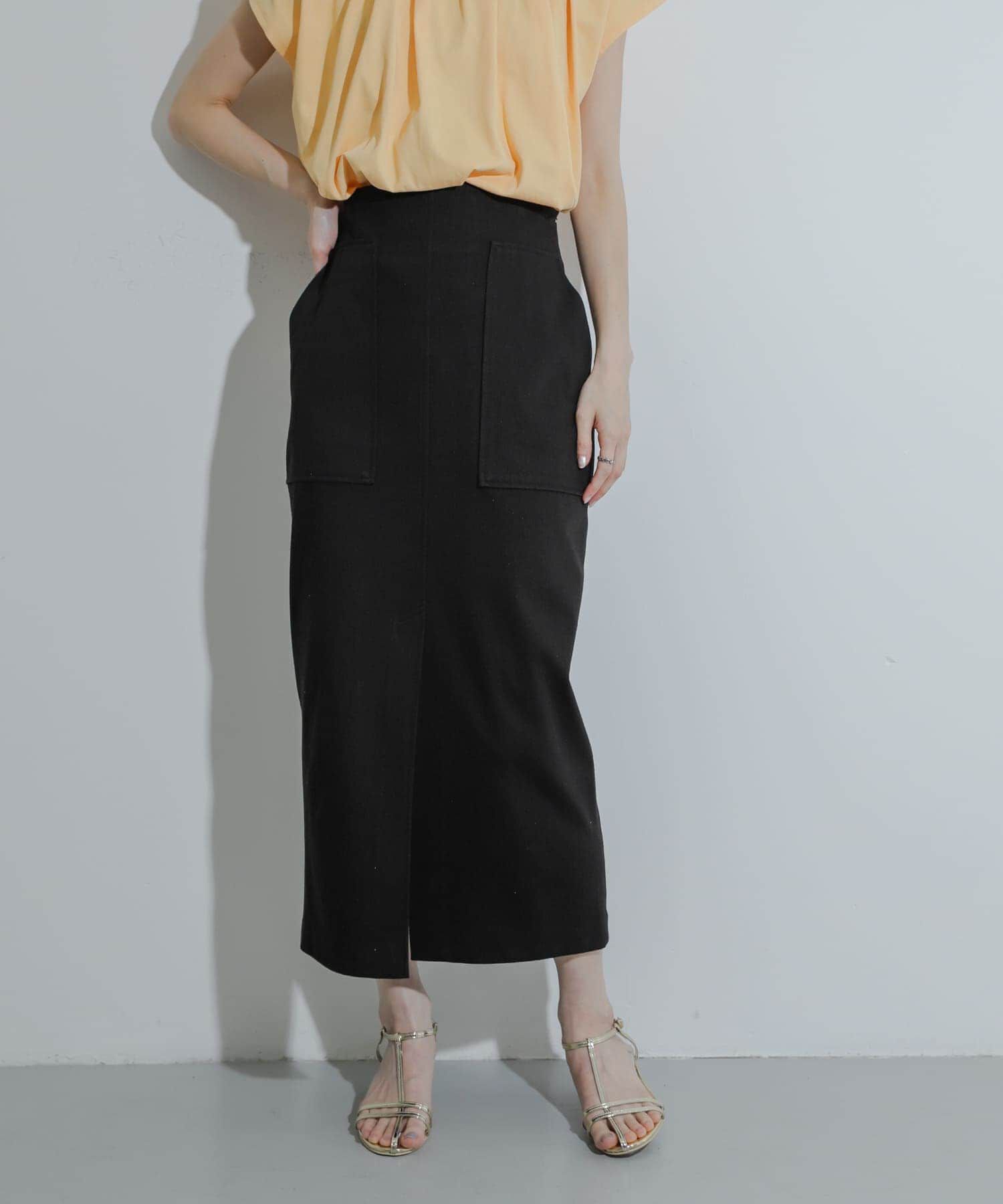 SENSE OF PLACE by URBAN RESEARCH「アウトポケットジャージースカート」|スカート|