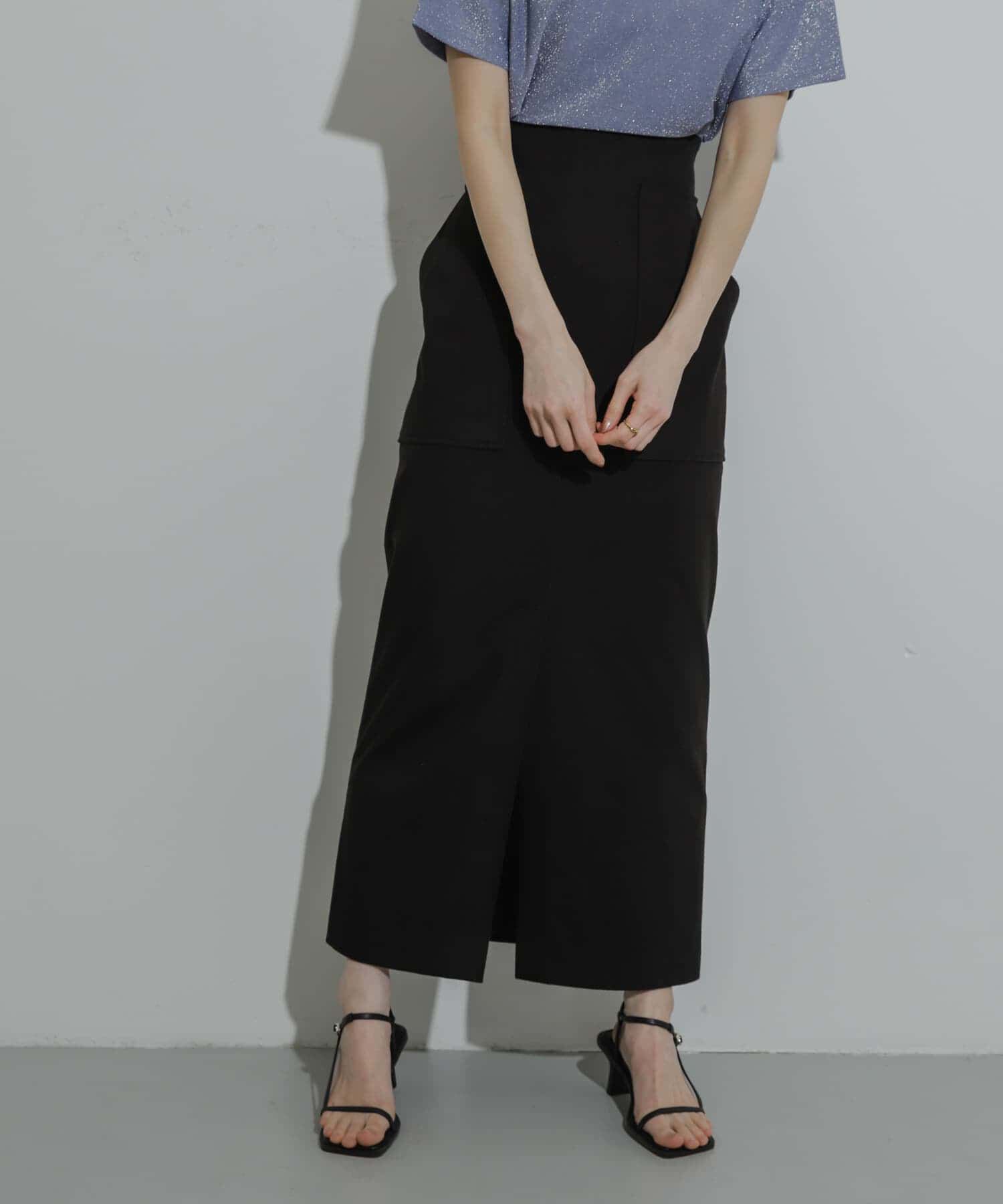 SENSE OF PLACE by URBAN RESEARCH「アウトポケットジャージースカート」|スカート|