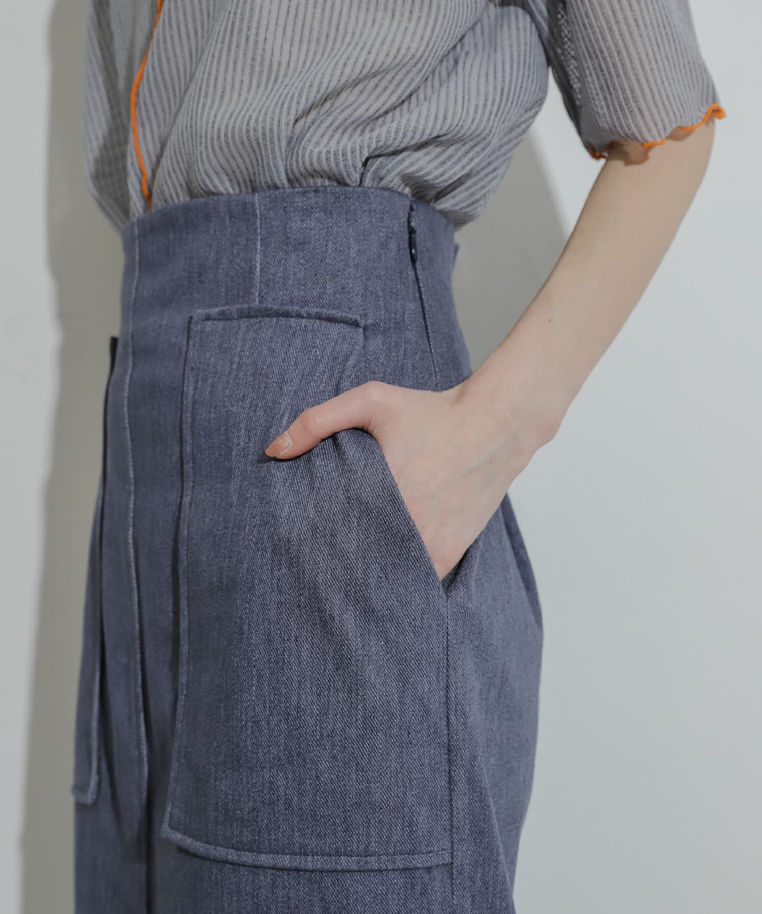 SENSE OF PLACE by URBAN RESEARCH「アウトポケットジャージースカート」|スカート|