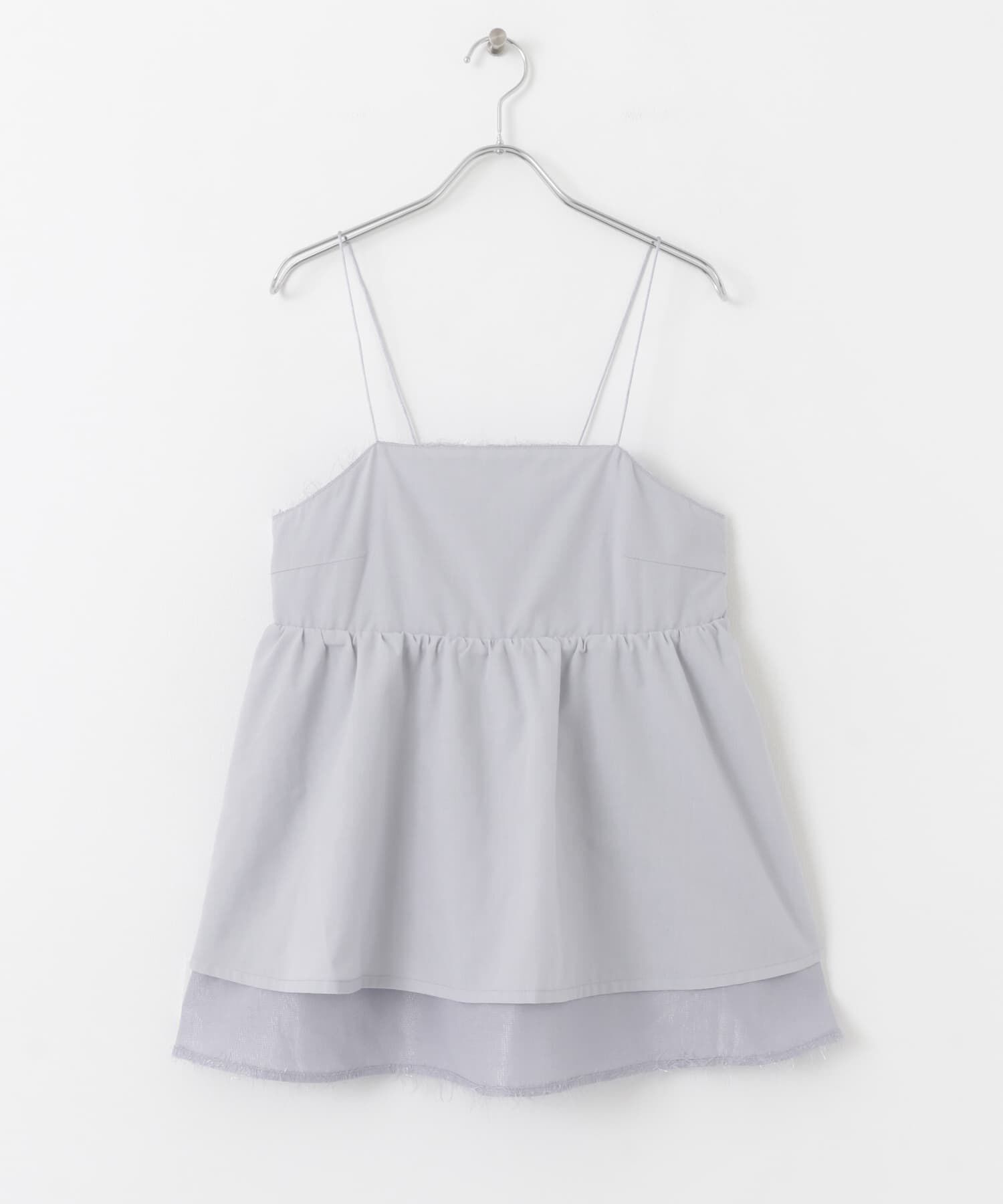 SENSE OF PLACE by URBAN RESEARCH「ジャガードフリンジキャミソールトップ」|キャミソール|