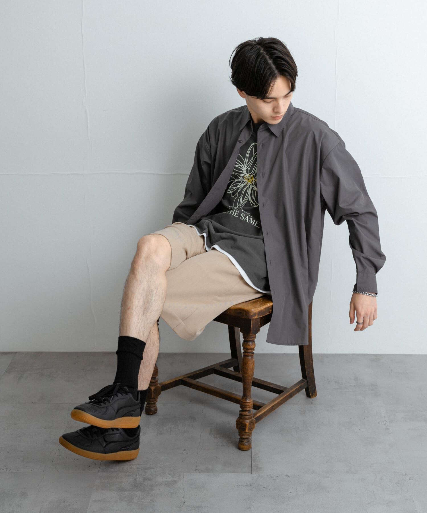 SENSE OF PLACE by URBAN RESEARCH「『ユニセックス』ブロードレギュラーカラールーズシャツ」|シャツ・ブラウス|