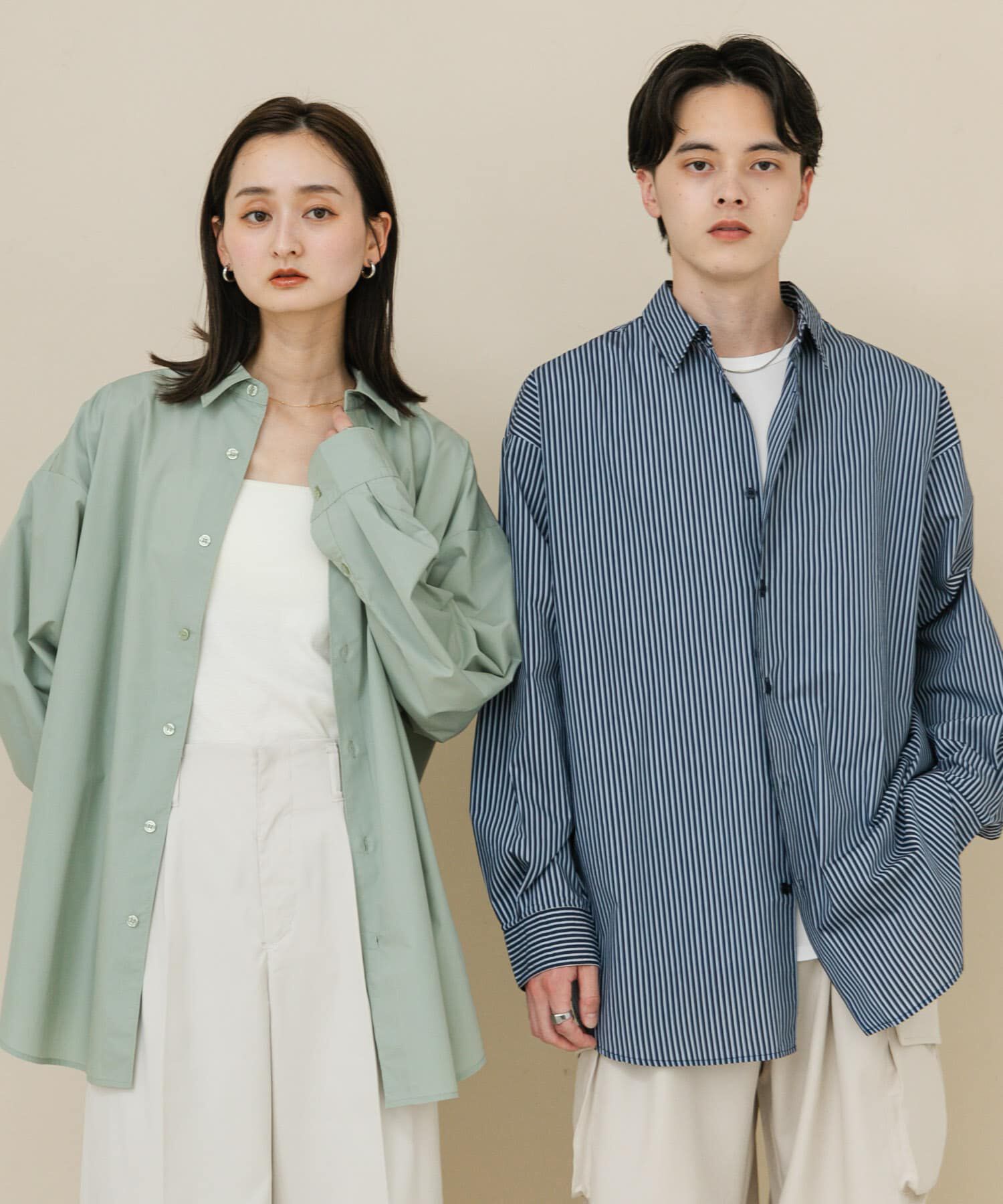 SENSE OF PLACE by URBAN RESEARCH「『ユニセックス』ブロードレギュラーカラールーズシャツ」|シャツ・ブラウス|