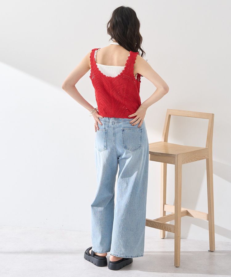 earth music&ecology「クロシェビスチェ」|ベスト・ジレ|