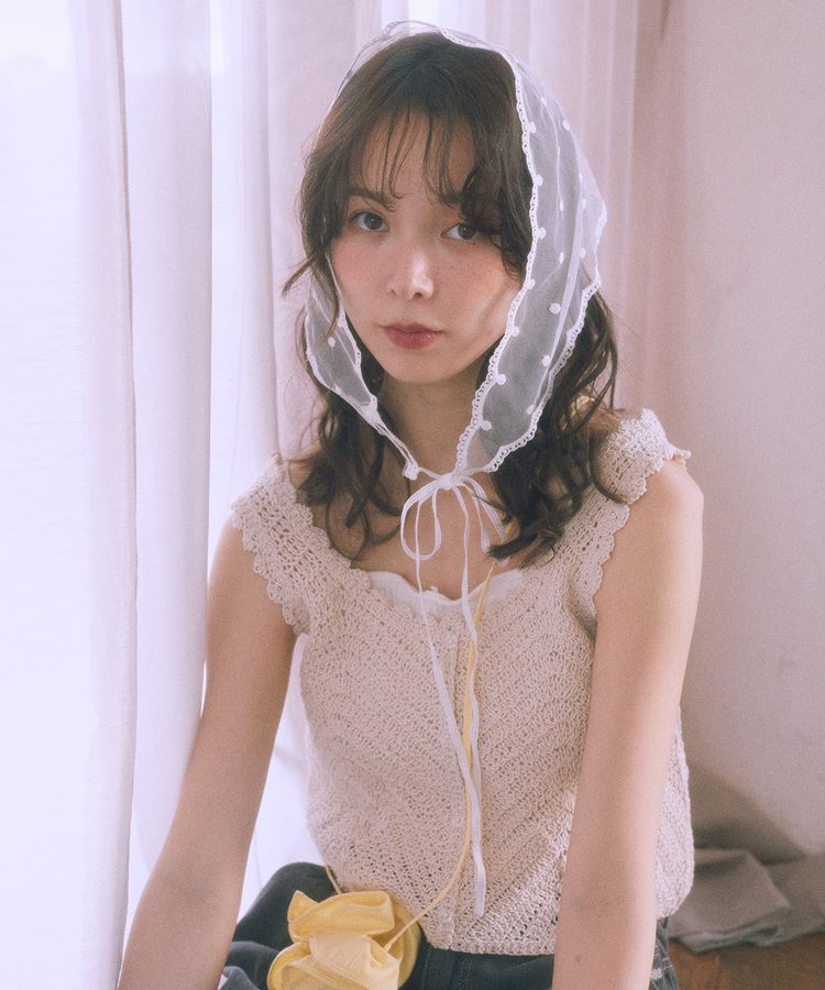 earth music&ecology「クロシェビスチェ」|ベスト・ジレ|