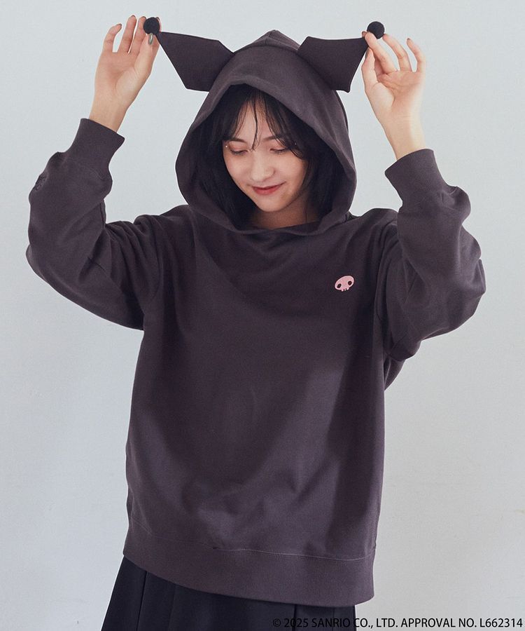 earth music&ecology「マイメロディ&クロミ/earth 耳付きフーディー」|スウェット・ジャージ|