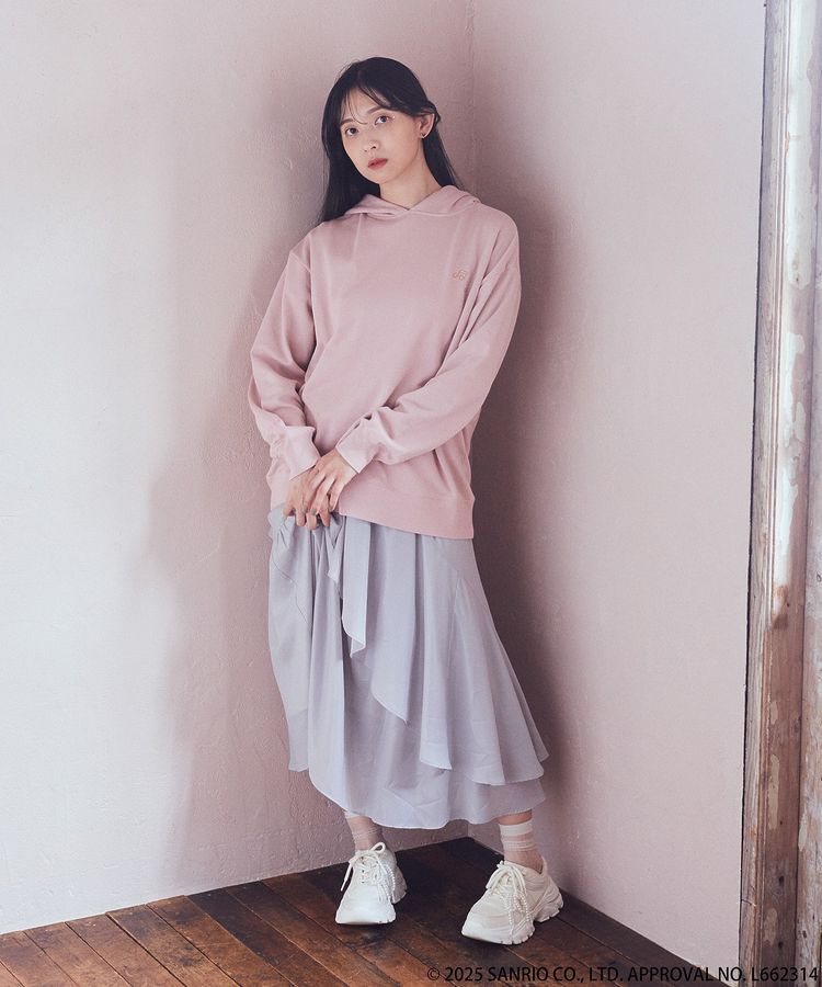 earth music&ecology「マイメロディ&クロミ/earth 耳付きフーディー」|スウェット・ジャージ|