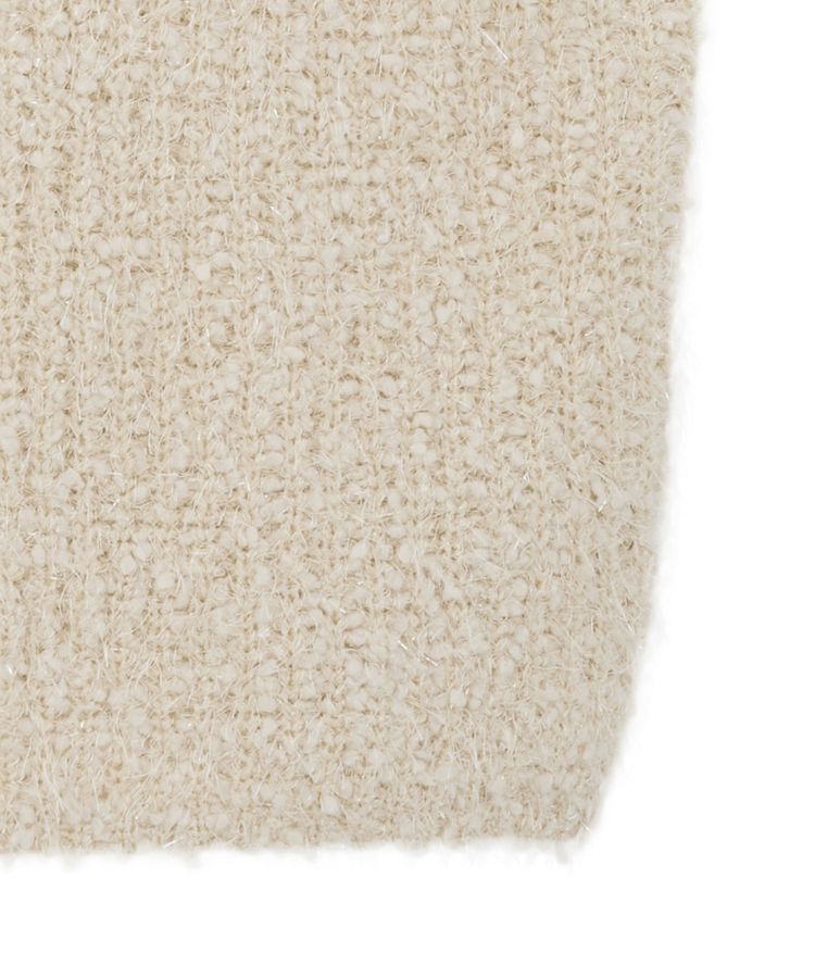 earth music&ecology「ポンポンヤーンベスト」|ベスト・ジレ|