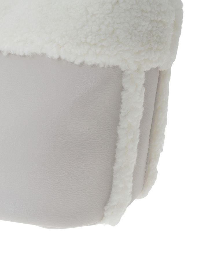 earth music&ecology「ムートン風ボアバッグ」|ショルダー・メッセンジャー|