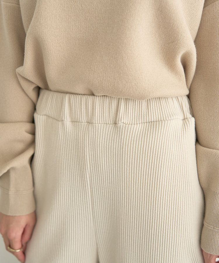 earth music&ecology「セルフカットテレコフレアパンツ」|その他|