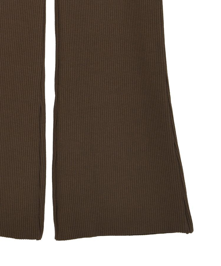 earth music&ecology「セルフカットテレコフレアパンツ」|その他|