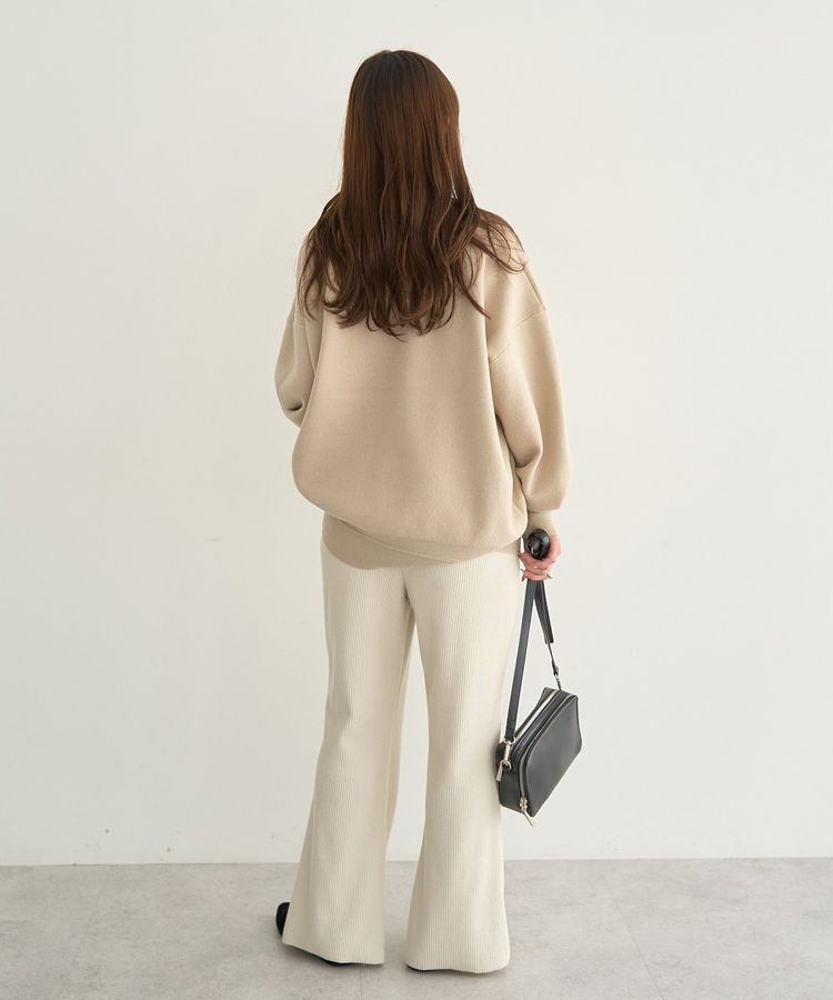 earth music&ecology「セルフカットテレコフレアパンツ」|その他|