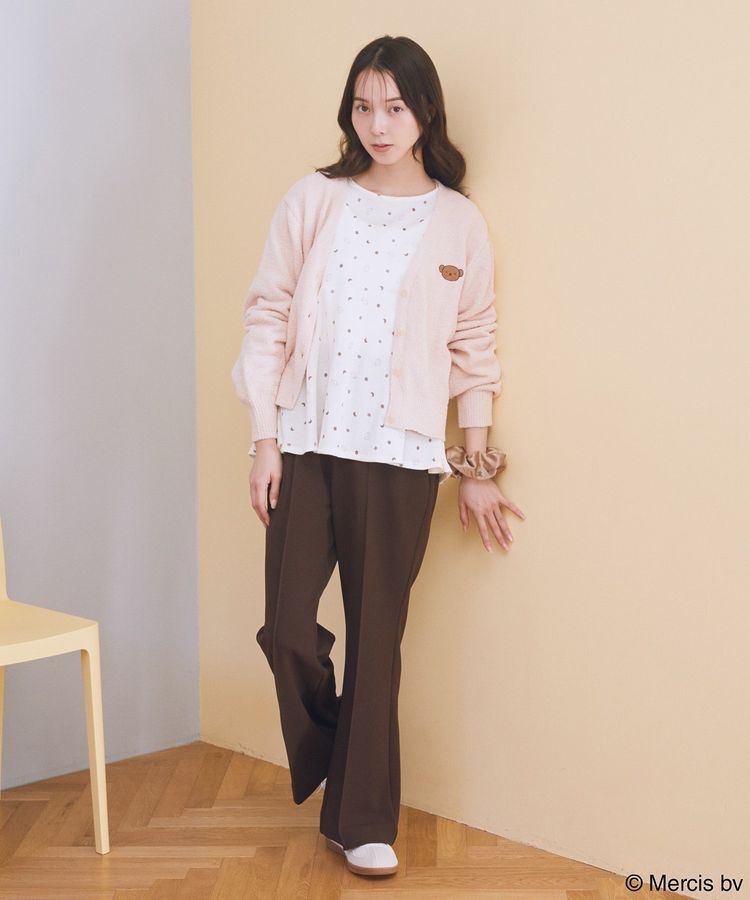 earth music&ecology「miffy/earth モコモコカーディガン」|カーディガン|