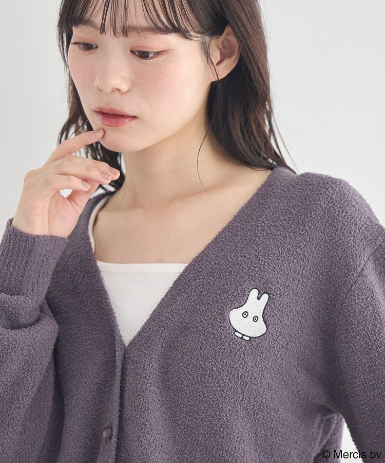 earth music&ecology「miffy/earth モコモコカーディガン」|カーディガン|