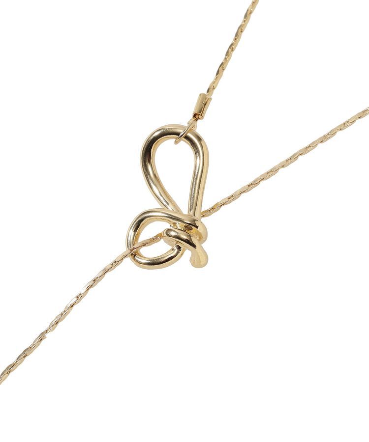 earth music&ecology「ニュアンスノットラリエット」|ネックレス|