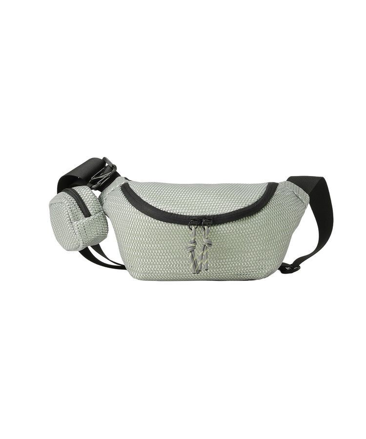 AMERICAN HOLIC「【2点SET】ポーチ付ダブルメッシュウエストポーチ」|ショルダー・メッセンジャー|