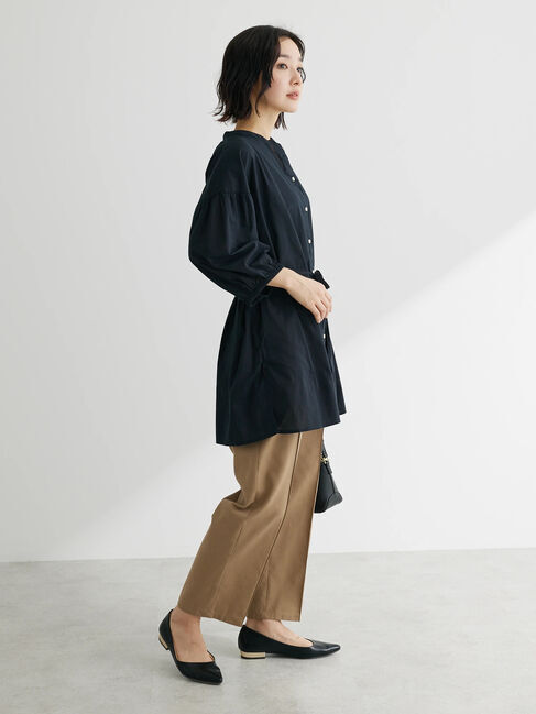 Green Parks「綿麻混イージーテーパードパンツ」|その他|