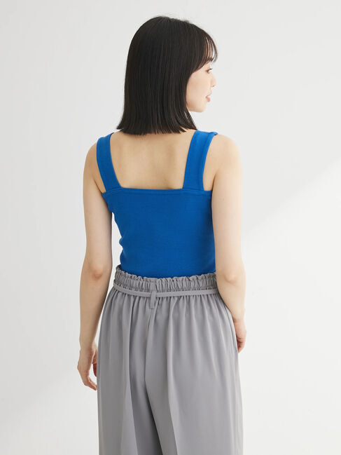 Green Parks「スクエアリブタンクトップ」|インナー|