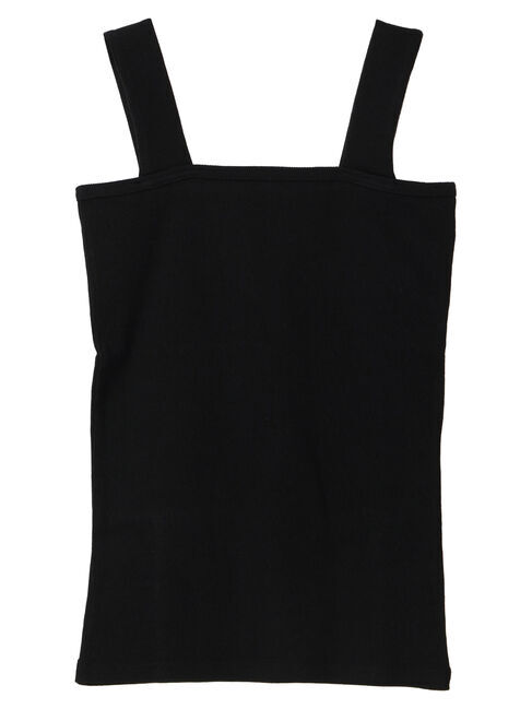 Green Parks「スクエアリブタンクトップ」|インナー|