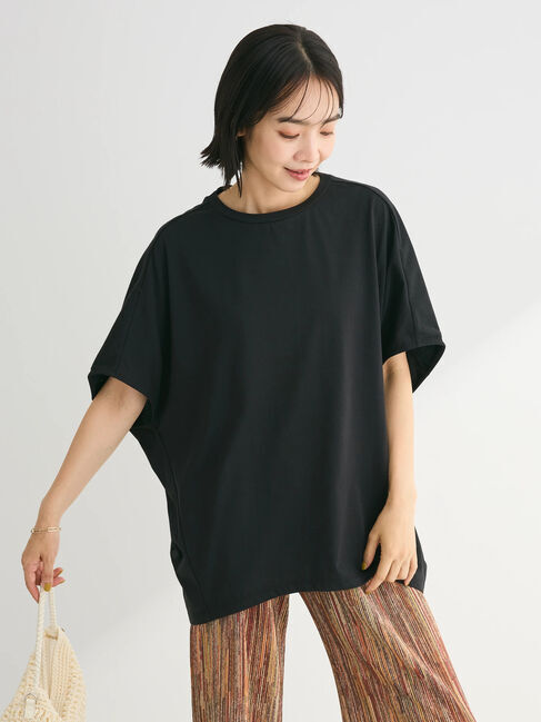 Green Parks「冷っとすずやか　バックバルーンフレンチプルオーバー」|Tシャツ・カットソー|