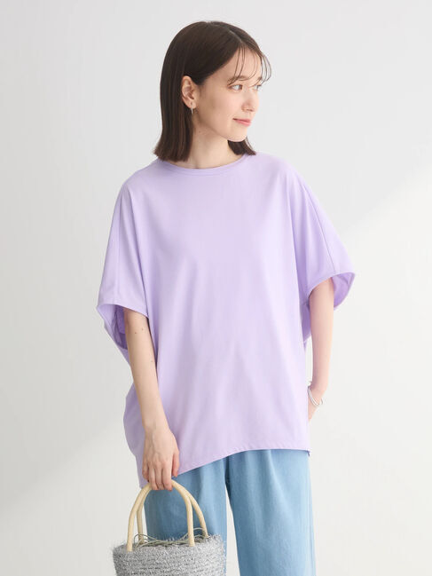 Green Parks「冷っとすずやか　バックバルーンフレンチプルオーバー」|Tシャツ・カットソー|