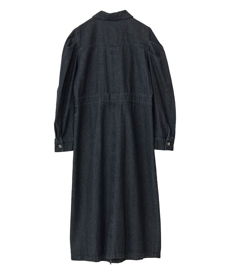 Green Parks「■ESCAR ボリュームスリーブデニムワンピース」|ワンピース|