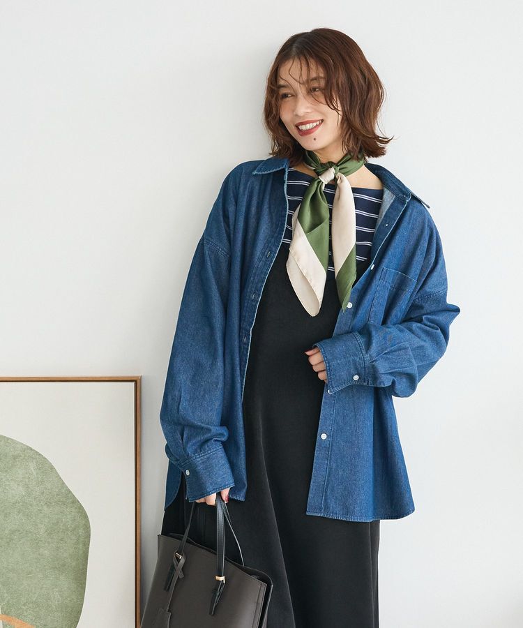 Green Parks「デニムシャツ」|シャツ・ブラウス|Indigo