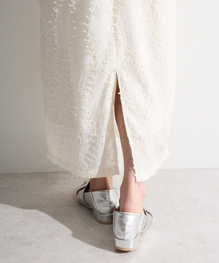 Green Parks「3Dレース刺しゅうスカート」|スカート|