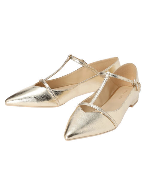 YECCA VECCA「メリージェーンTストラップパンプス」|パンプス|