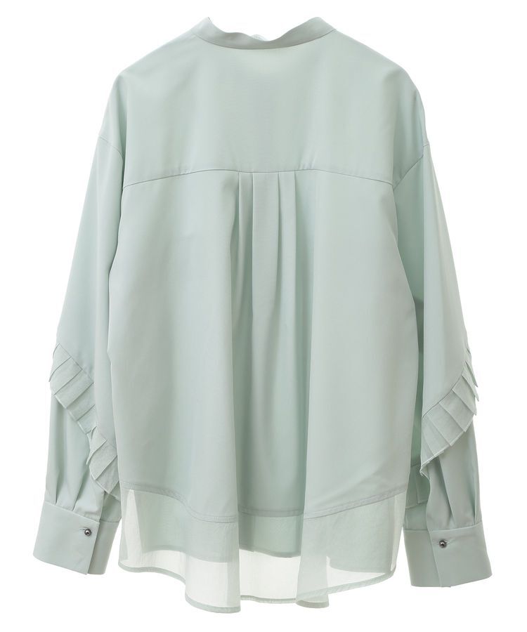 GARAGE OF GOOD CLOTHING「シアプリーツラインブラウス」|シャツ・ブラウス|