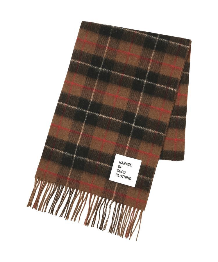 GARAGE OF GOOD CLOTHING「カシミヤ混リバーシブルマフラー」|マフラー|