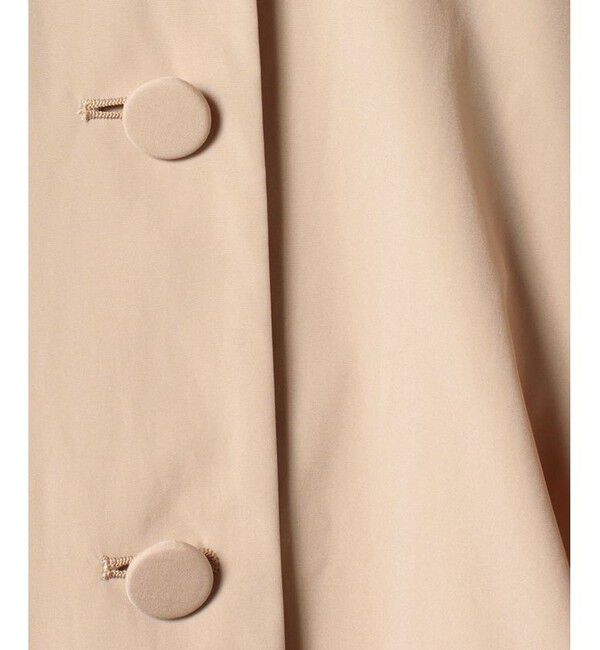 LOULOU WILLOUGHBY「【LOULOU WILLOUGHBY】フリルスリーブタフタコート」|ダッフルコート|