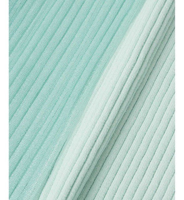 allureville「シアーカフスラウンドネックプルオーバー」|ニット・セーター|