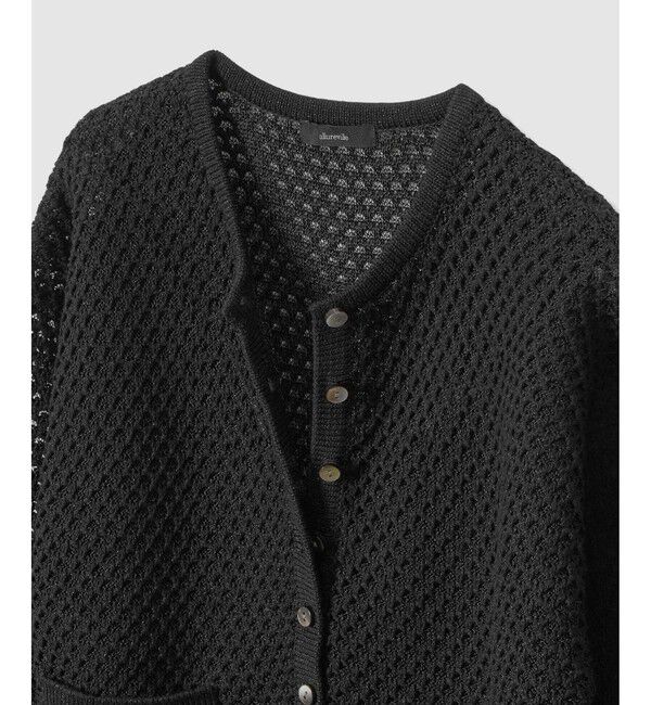 allureville「透かし編みカーディガン」|カーディガン|