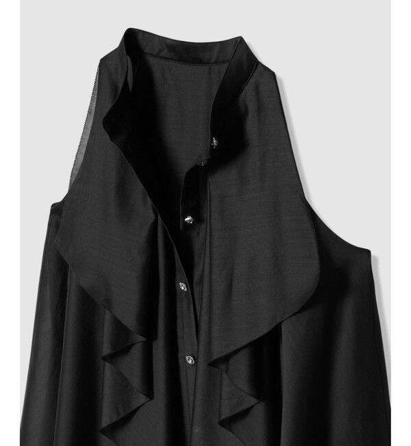 LOULOU WILLOUGHBY「【LOULOU WILLOUGHBY】ラッフルレイヤーアメスリブラウス」|シャツ・ブラウス|