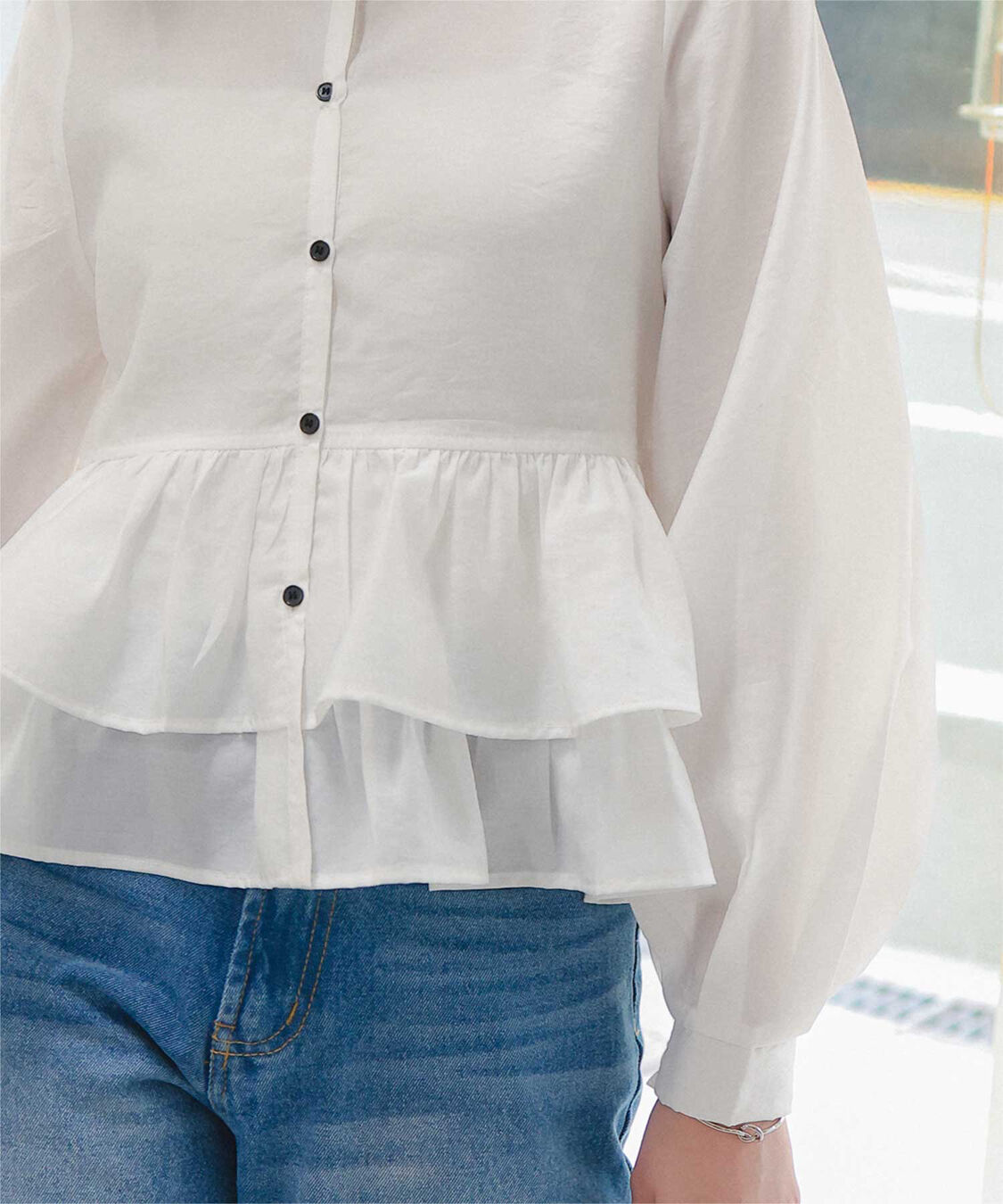 titivate「ペプラムショートブラウス」|シャツ・ブラウス|