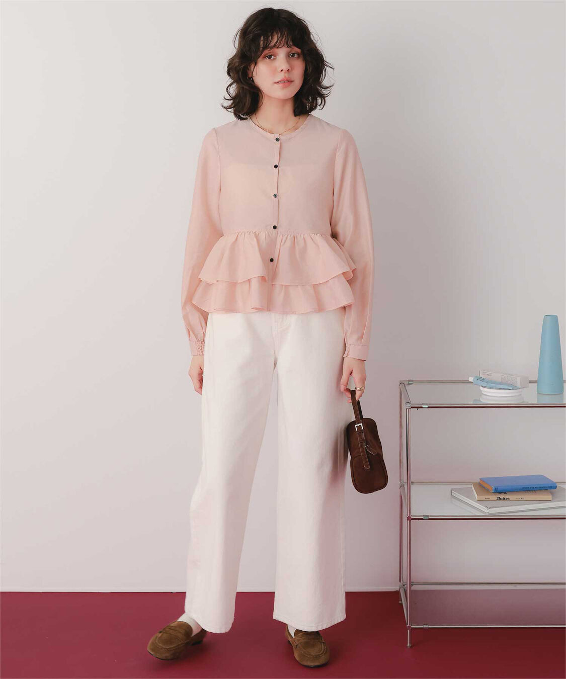 titivate「ペプラムショートブラウス」|シャツ・ブラウス|