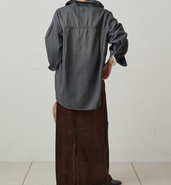  「ダブルポケットデニムシャツ」|シャツ・ブラウス|