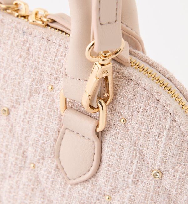  「ビジュースタッズハンドバッグ」|ショルダー・メッセンジャー|