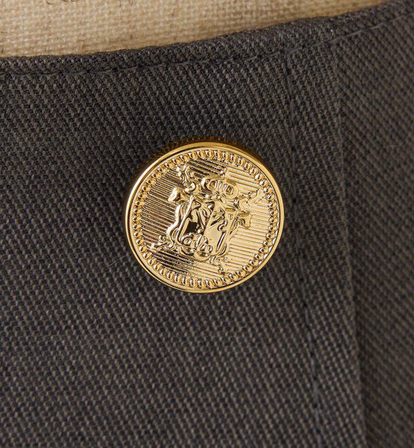  「金ボタンプリーツスカート」|スカート|