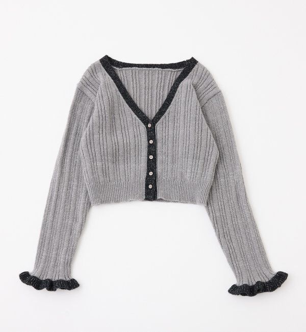  「配色カーディガン」|ニット・セーター|