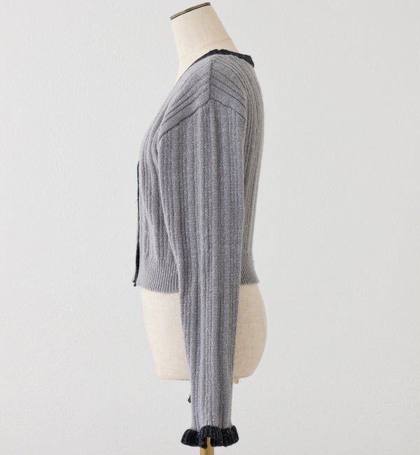  「配色カーディガン」|ニット・セーター|