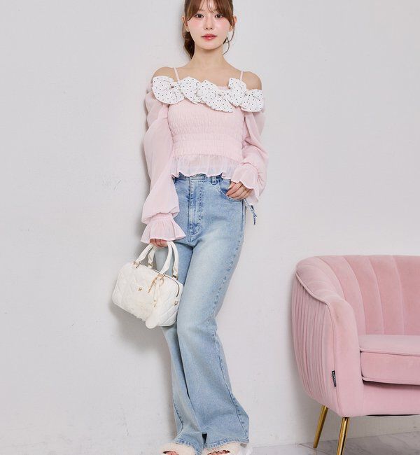  「【新色追加】ハートチャーム付きミニボストンバッグ」|ショルダー・メッセンジャー|