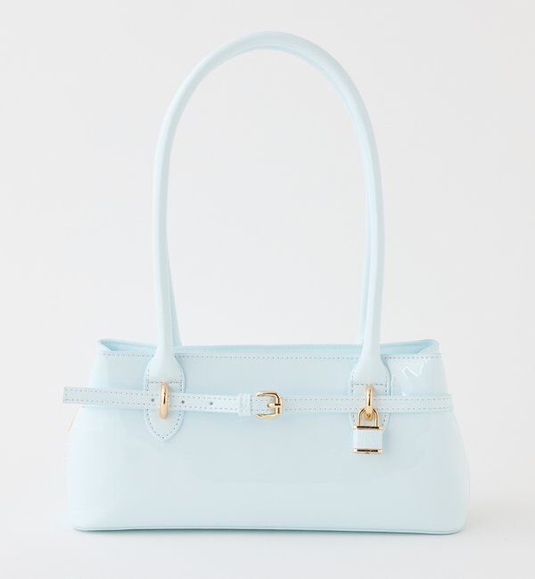  「ベルト付きエナメルバッグ」|ショルダー・メッセンジャー|