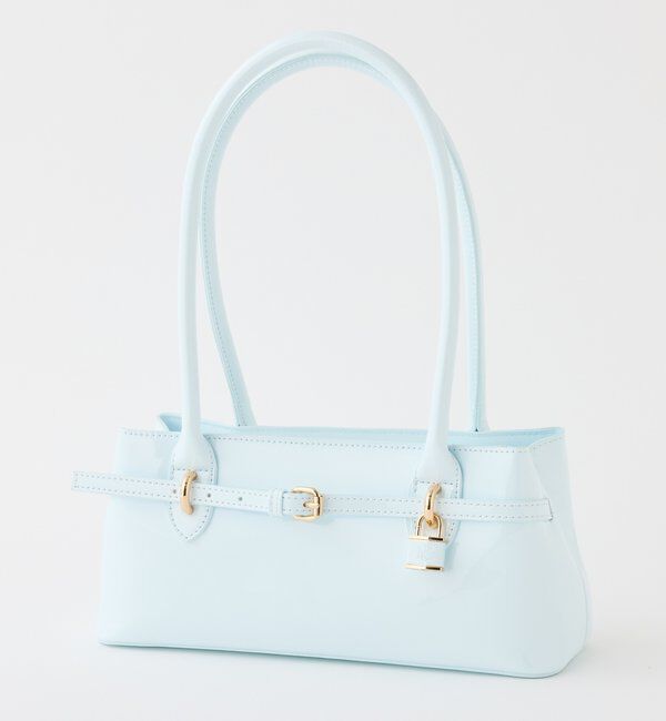  「ベルト付きエナメルバッグ」|ショルダー・メッセンジャー|