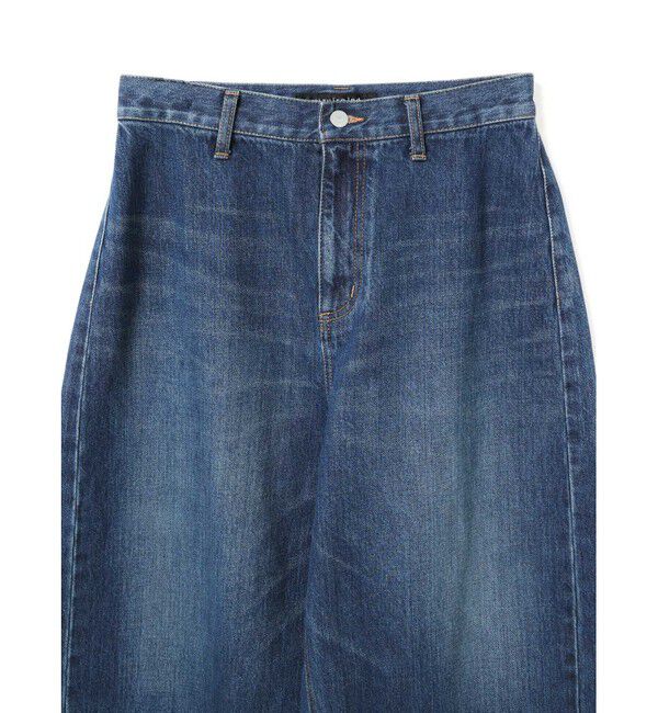 mizuiro ind「mizuiro ind ハイウエストワイドダメージデニム」|その他|