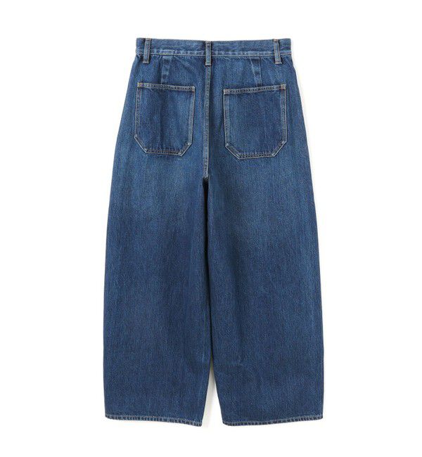 mizuiro ind「mizuiro ind ハイウエストワイドダメージデニム」|その他|