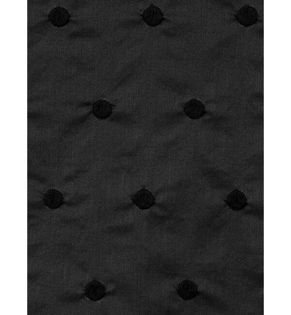 MidiUmi「MidiUmi ドット柄ワイドシャツプルオーバー」|シャツ・ブラウス|